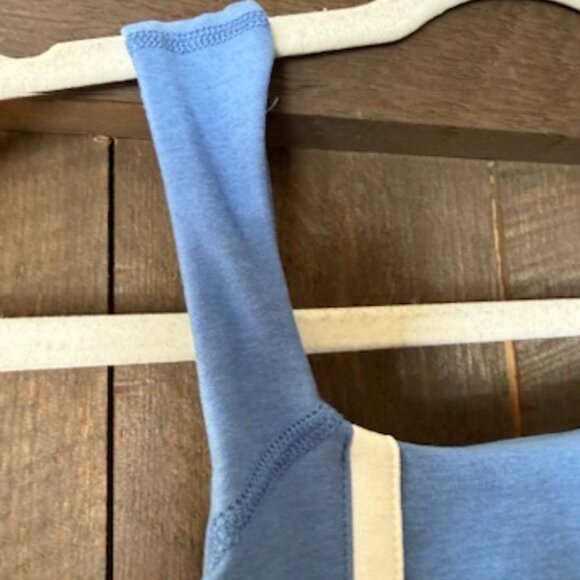 Beyond Yoga New Moves Midi Jumpsuit Skye Blue Heather - Picture 3 of 7